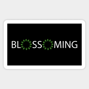 blossom creative one word design Magnet